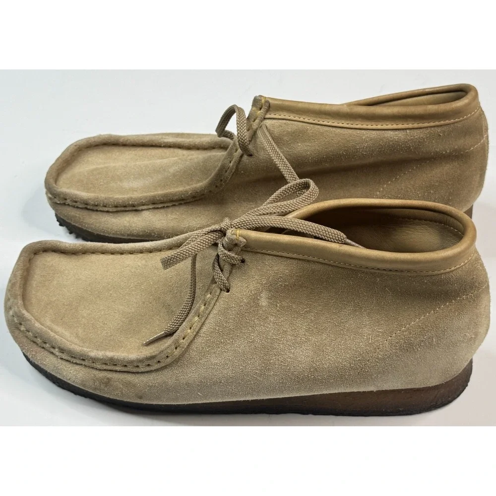 Clarks Originals‎ Men's Suede Wallabee With Natural Crepe Sole Size 12M